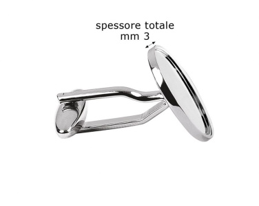 Apaļas aproču pogas ar padziļinājumu 16 mm, produkta attēls (4)