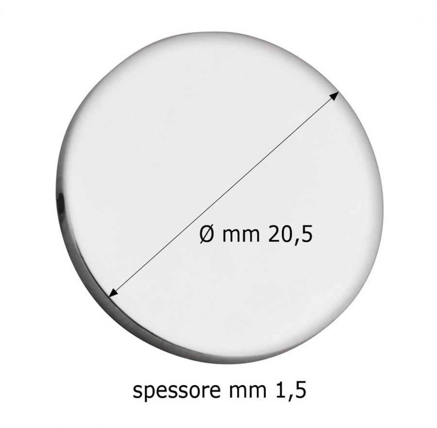 Pulēts žetons 20,5 × 1,5 mm modelim 7253, produkta attēls (1)