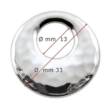 Apaļš ģerbonis, d.33 mm, ar apaļu vāku, produkta attēls (2)