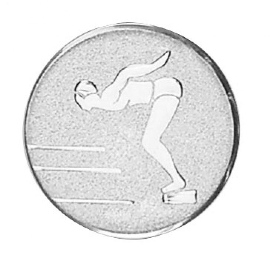 Medaļas ieliktnis ar vīriešu niršanas motīvu, 25 mm, produkta attēls