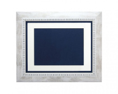 Karnīzes bianco/argento per targa 12 × 16cm