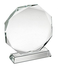 Apbalvojuma trofeja astoņstūra diametrs 100 mm