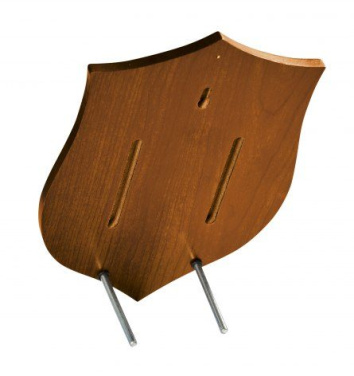 Apbalvojuma plāksne gaišā krāsā 190 × 260 × 15 mm, produkta attēls (2)