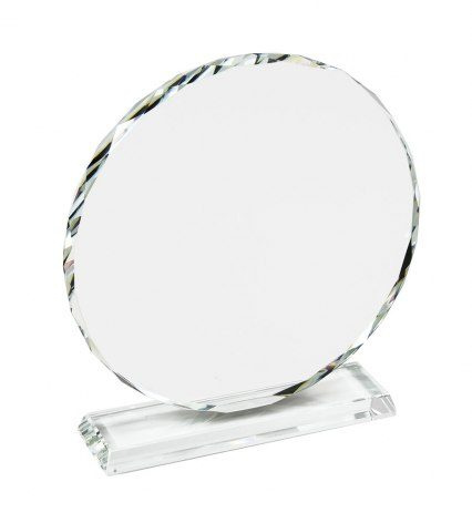 Apbalvojuma trofeja apaļa, dekorēta, diametrs 140 mm, produkta attēls (1)