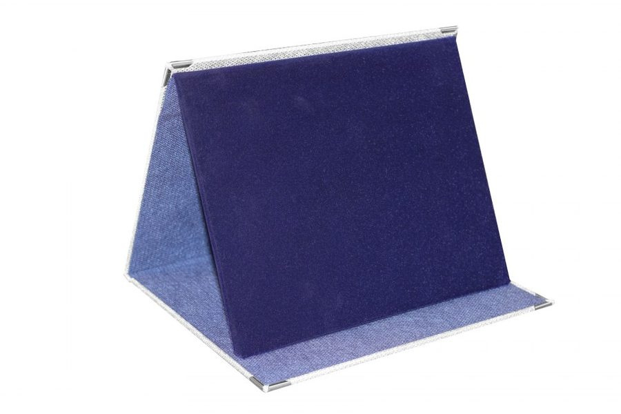 Zila un sudraba apbalvojumu plāksnes kaste 25 × 20 cm, produkta attēls (1)