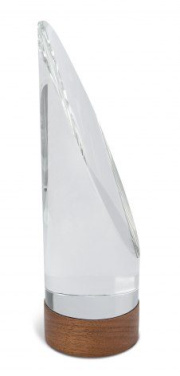 Kristāla koka pamatnes apbalvojuma trofeja 7 × 23 cm, produkta attēls (3)