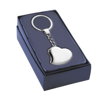 Atslēgu piekariņš ar dubultu foto rāmi sirds formā, produkta attēls (3)