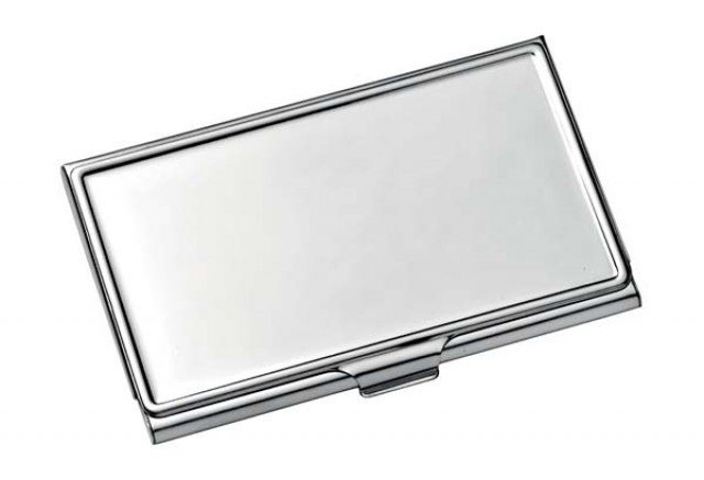 Vizītkaršu turētājs ar iedobumu - 59 × 93 mm, produkta attēls (1)