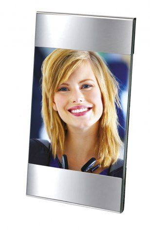 Foto rāmis ar vertikālām svītrām - 20 × 25 cm, produkta attēls (1)