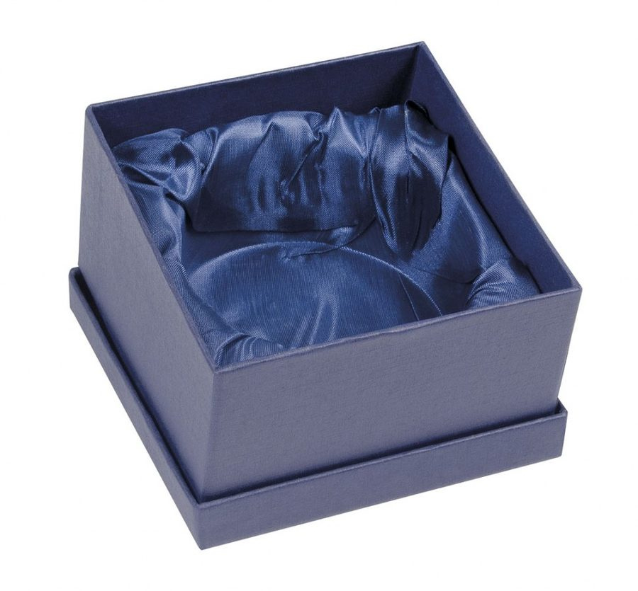 Zila kastes pamatne un vāks 100 × 100 × 60 mm, produkta attēls (1)