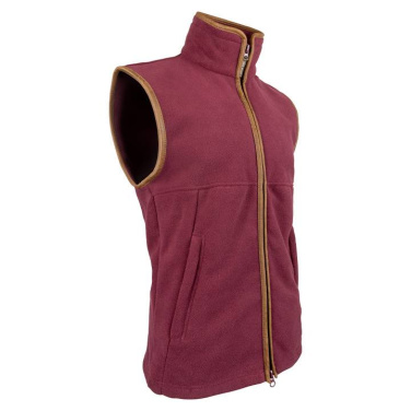 Countryman flīsa veste bez piedurknēm bordo krāsā – Jack Pyke (2)