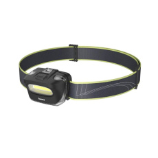 Hama "HL110" LED galvas lukturis, baterijas, COB, galvas lukturis