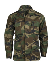 ASV BDU lauka jaka Ripstop Woodland