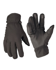 Softshell cimdi Thinsulate melni
