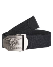 ASV Jūras spēku SEAL bikšu josta 38 mm melna