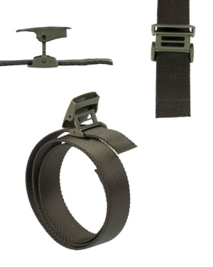 Ātri atvienojama elastīgā josta 38 mm olīvzaļa – Mil-Tec (2)