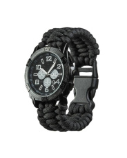 Armijas pulkstenis 'paracord' melns