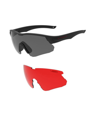 Jaunās Swiss Eye® Falcon V620 taktiskās brilles, melnas – Mil-Tec (2)