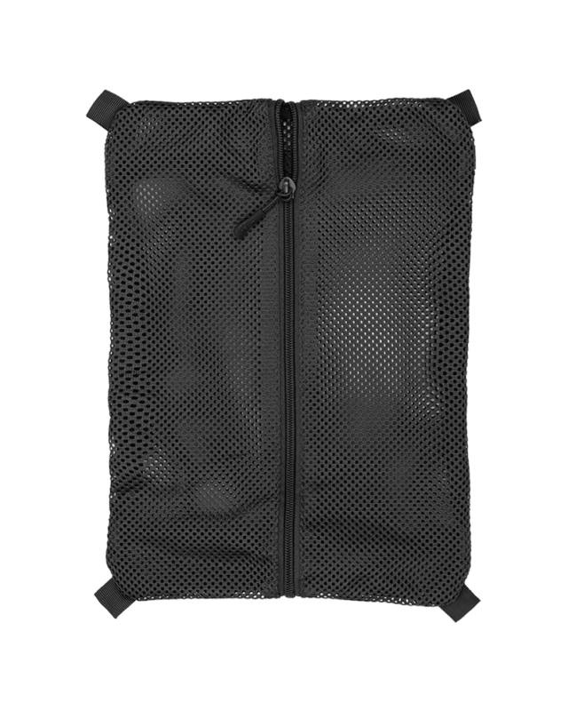 Tīkla soma ar Velcro aizdari, liela, melna – Mil-Tec (1)