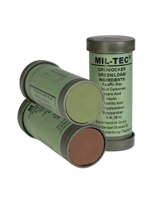 kamuflāžas grima zīmulis zaļš-okers – Mil-Tec