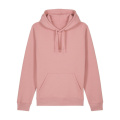 Stanley/Stella Drummer 2.0 unisex džemperis ar kapuci, 280 g/m², vecrozā (Canyon Pink)