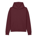 Stanley/Stella Chaser unisex džemperis ar kapuci, 280 g/m², bordo