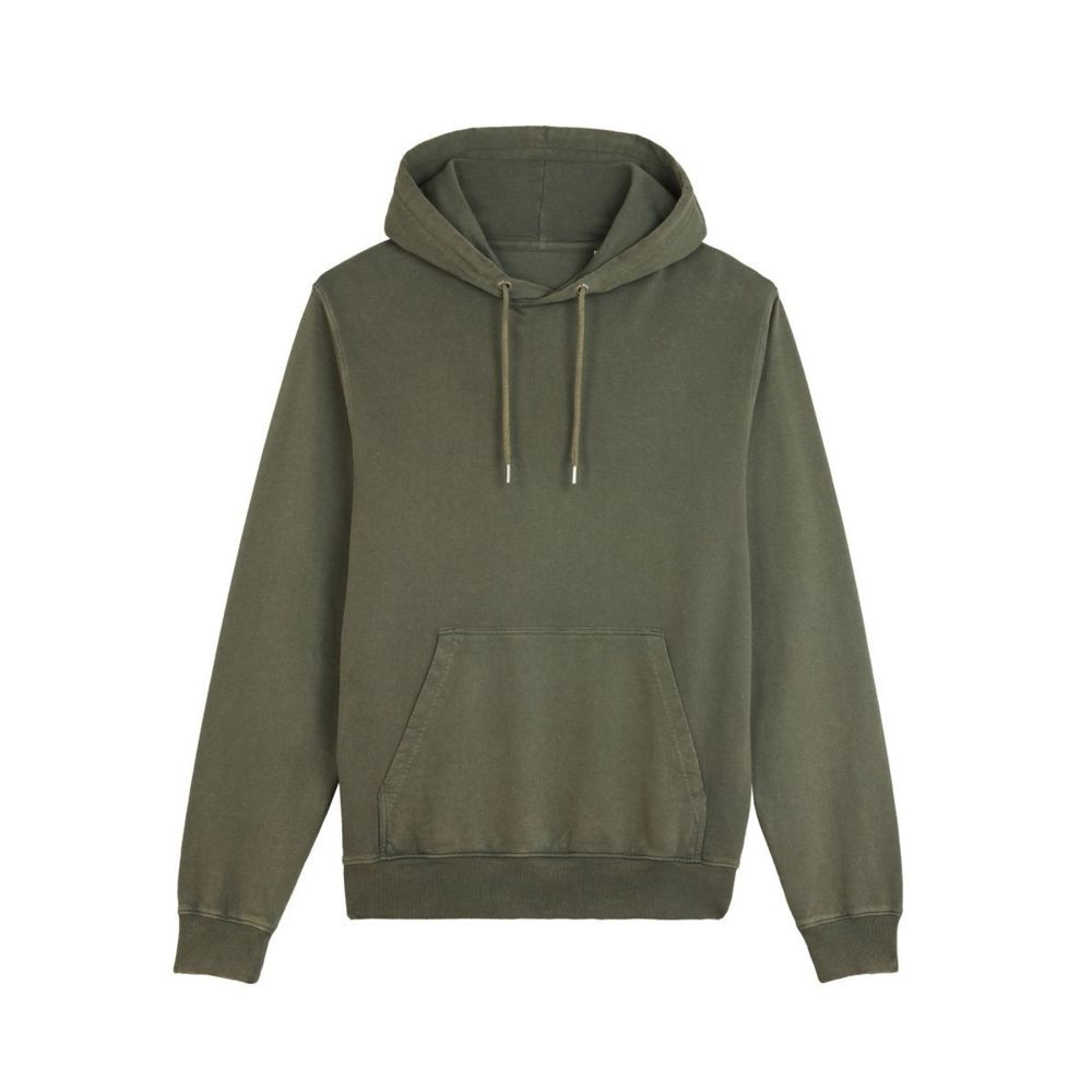 Stanley/Stella Archer Vintage unisex džemperis ar kapuci, 300 g/m² – haki (Khaki), XXS (1)