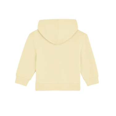 Stanley/Stella Baby Connector zīdaiņu džemperis ar kapuci un rāvējslēdzēju, 280 g/m² – gaiši dzeltens (Butter), 6-12 mēn. (2)