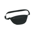 Stanley/Stella Canvas Hip Bag auduma jostas soma, 300 g/m², melns