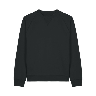 Stanley/Stella Knoxer unisex džemperis ar apaļu kakla izgriezumu, 400 g/m² – melns, XXS (2)