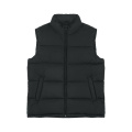 Stanley/Stella Puffer Gilet unisex veste, melns