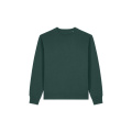 Stanley/Stella Thinker unisex džemperis ar apaļu kakla izgriezumu, tumši zaļš (Glazed Green)