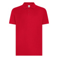 Black Spider BS201 polo krekls, 180 g/m², sarkans