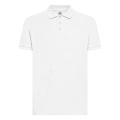 Black Spider BS201 polo krekls, 180 g/m², balts