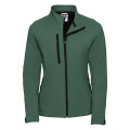 Russell 140F sieviešu softshell jaka, pudeļzaļš