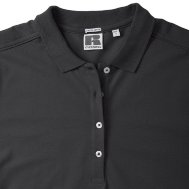 Russell 566F sieviešu polo krekls - melns, XS (4)