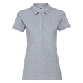 Russell 566F sieviešu polo krekls, pelēks melanžs (Light Oxford)