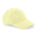 Beechfield B653 beisbola cepure, dzeltens (Pastel Lemon)