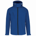 Kariban K413 vīriešu softshell jaka, koši zils (Dark Royal Blue) / melns
