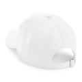 Beechfield B62N beisbola cepure, balts