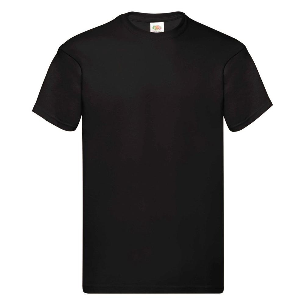 Fruit of the Loom 61-082-0 T-krekls - melns, S (1)
