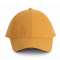 Kariban KP011 beisbola cepure, dzeltens (Cumin Yellow) / tumši pelēks