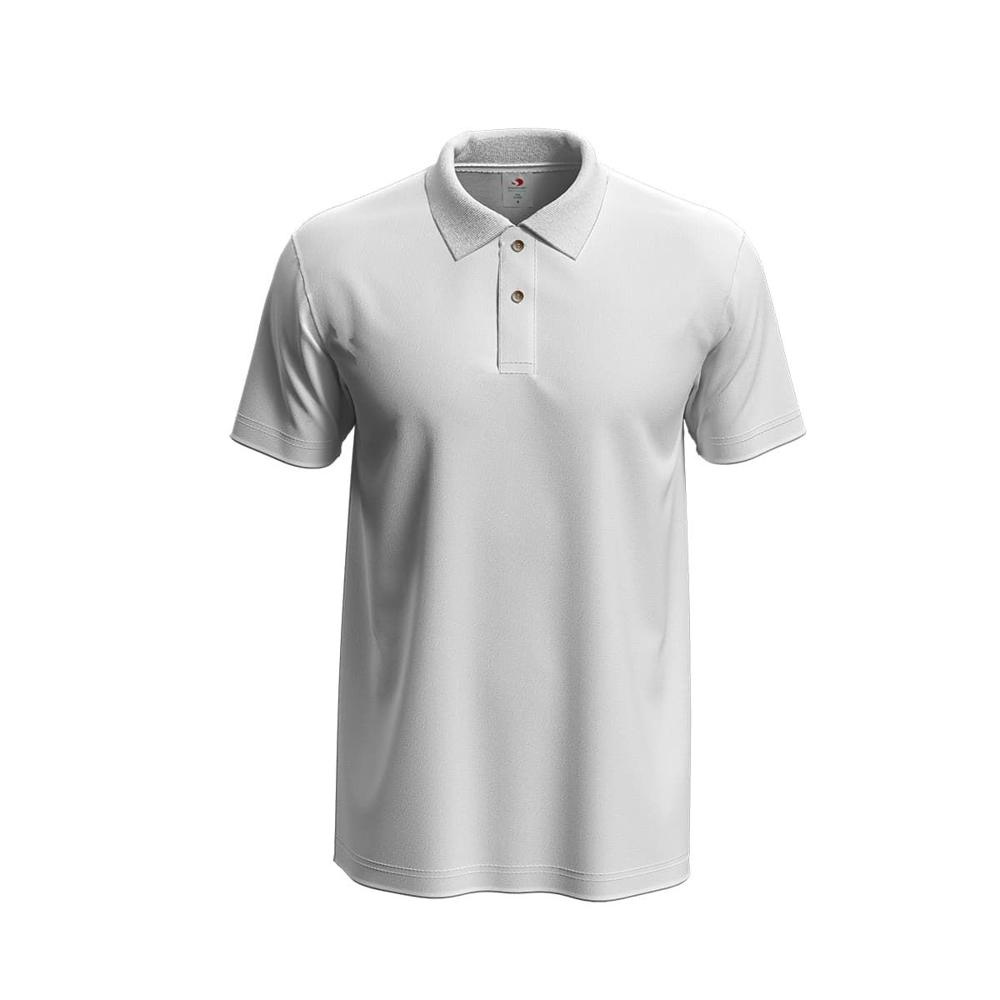 Stedman ST3000 vīriešu polo krekls, 170 g/m² - balts, S