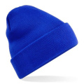 Beechfield B45R adīta cepure, koši zils (Bright Royal)