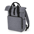 BagBase BG118L mugursoma klēpjdatoram, pelēks melanžs (Grey Marl)