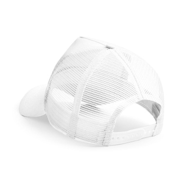 Beechfield B640 beisbola cepure ar sietiņu - balts / balts (2)