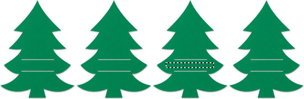 RPET vildist söögiriistade hoidiku komplekt: Logo asukoht – Rihm 3