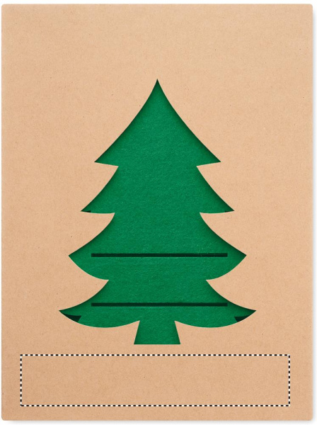 RPET vildist söögiriistade hoidiku komplekt: Logo asukoht – karp