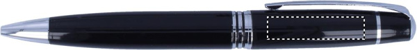 Metal twist ball pen: Logo position – barrel rh