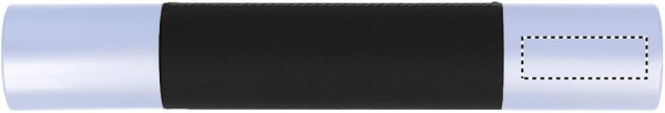 Metal ball pen in box: Logo position – box upper area